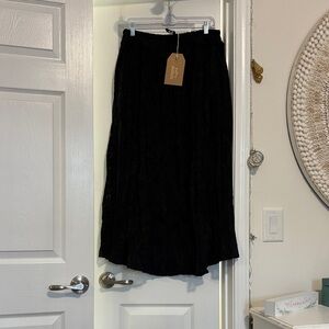 Elegant Black Women's lace Skirt
